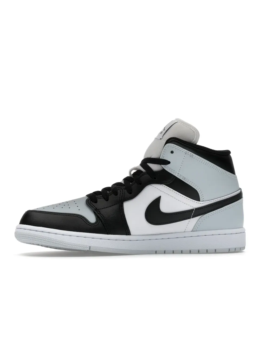 Мужские кроссовки с контрастными акцентами Jordan 1 Mid Jordan — изображение 3 из 4, черный//белый/синий