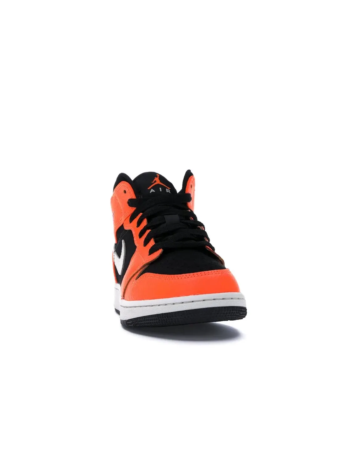 Детские кроссовки Lifestyle с контрастными цветами Jordan 1 Mid — изображение 2 из 4, черный/-светлый