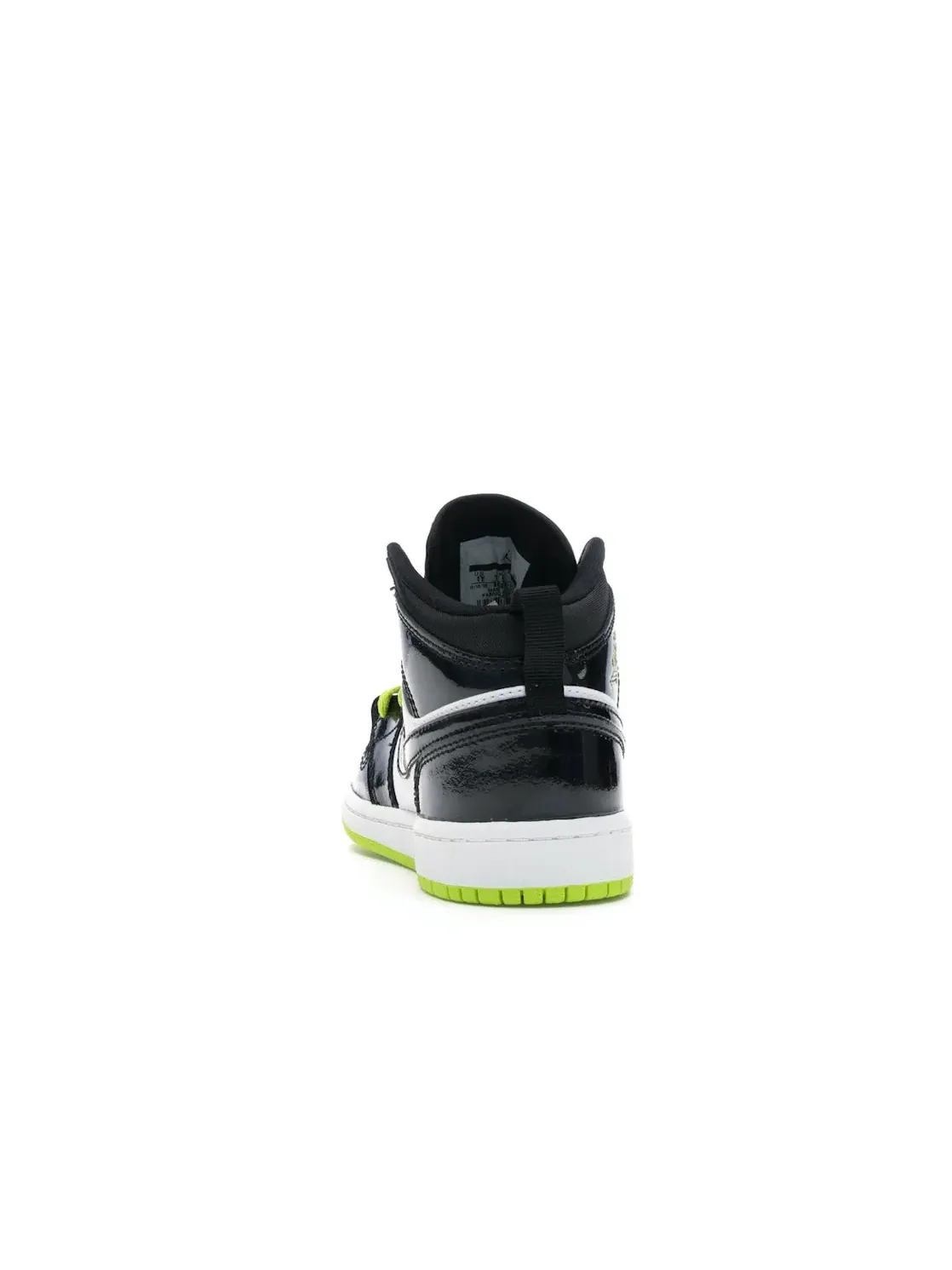 Детские кроссовки Lifestyle Jordan 1 Mid Jordan — изображение 4 из 4, черный/-белый-зеленый