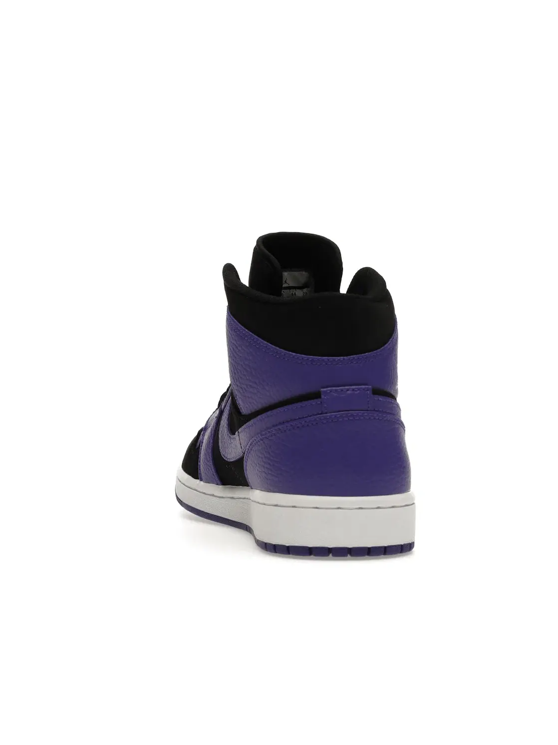 Мужские кроссовки с классическим дизайном Jordan 1 Mid Jordan — изображение 4 из 4, черный/темный-белый