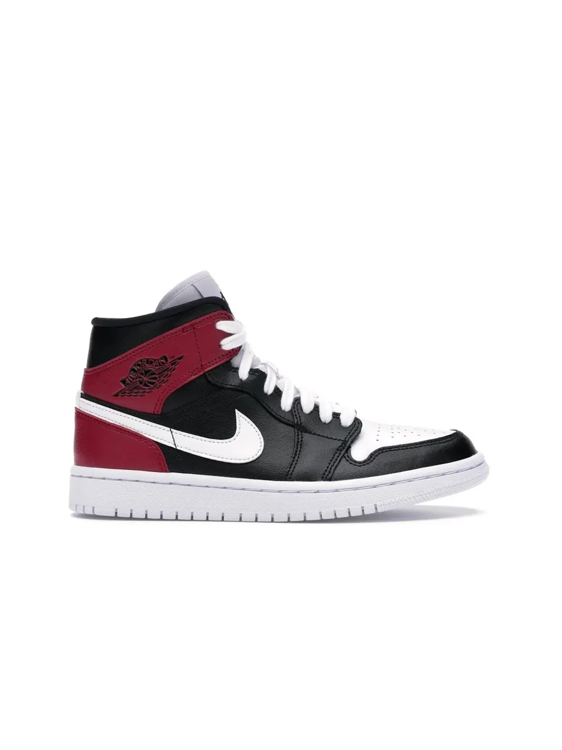 Женские кроссовки Lifestyle Jordan 1 Mid — изображение 1 из 4, черный/белый-красный