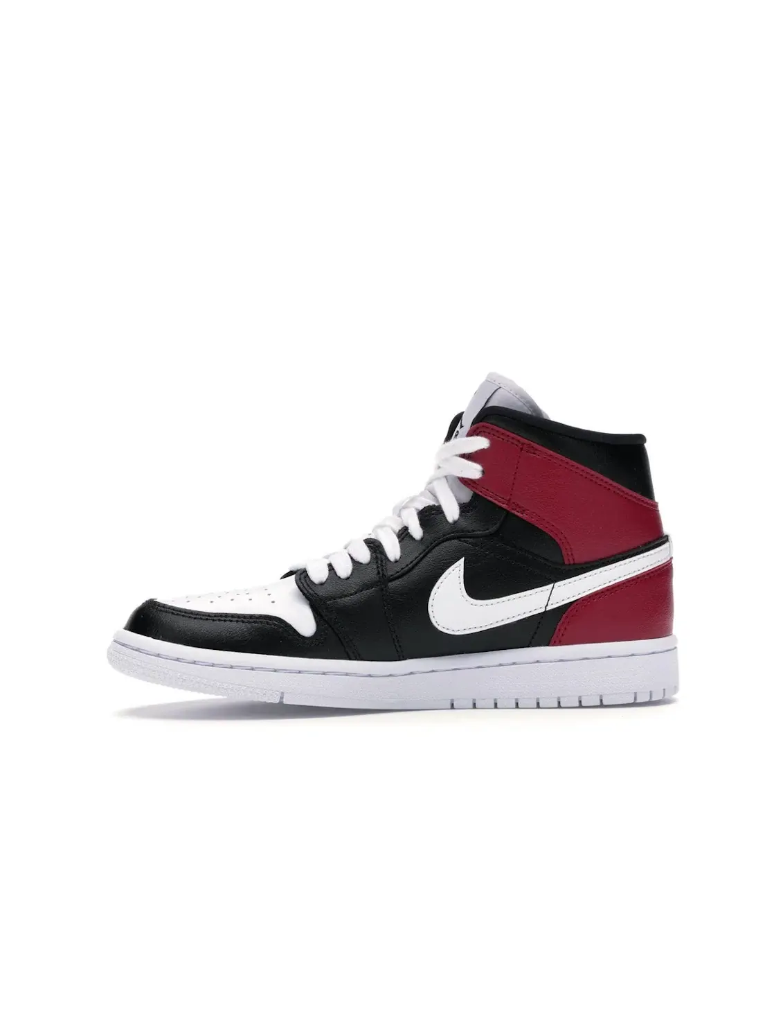Женские кроссовки Lifestyle Jordan 1 Mid — изображение 3 из 4, черный/белый-красный