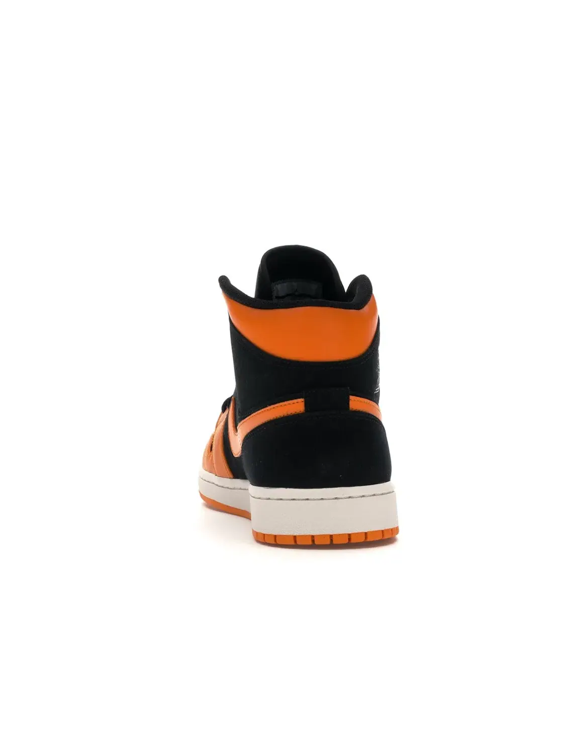 Мужские кроссовки Lifestyle Jordan 1 Mid Jordan — изображение 4 из 4, черный/оранжевый