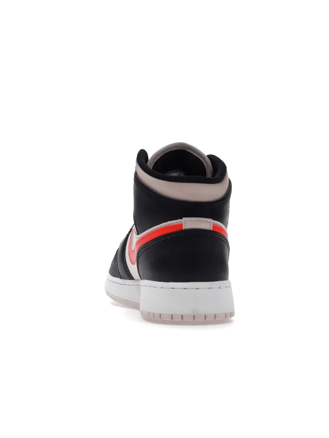 Детские кроссовки высокие с контрастным дизайном Jordan 1 Mid Atmosphere Jordan — изображение 4 из 4, черный