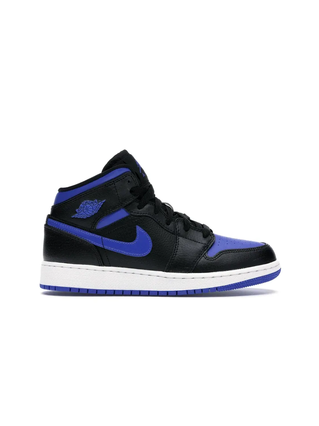 Детские кроссовки Lifestyle с принтом Jordan 1 Mid Jordan — изображение 1 из 4, черный