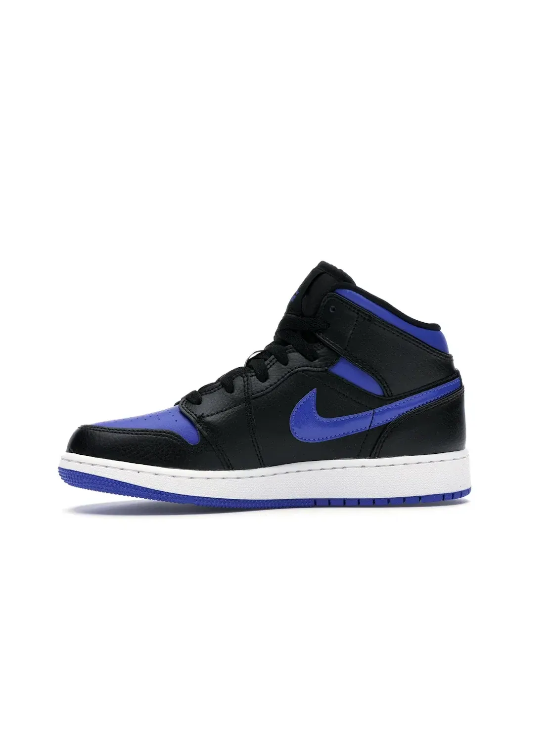 Детские кроссовки Lifestyle с принтом Jordan 1 Mid Jordan — изображение 3 из 4, черный