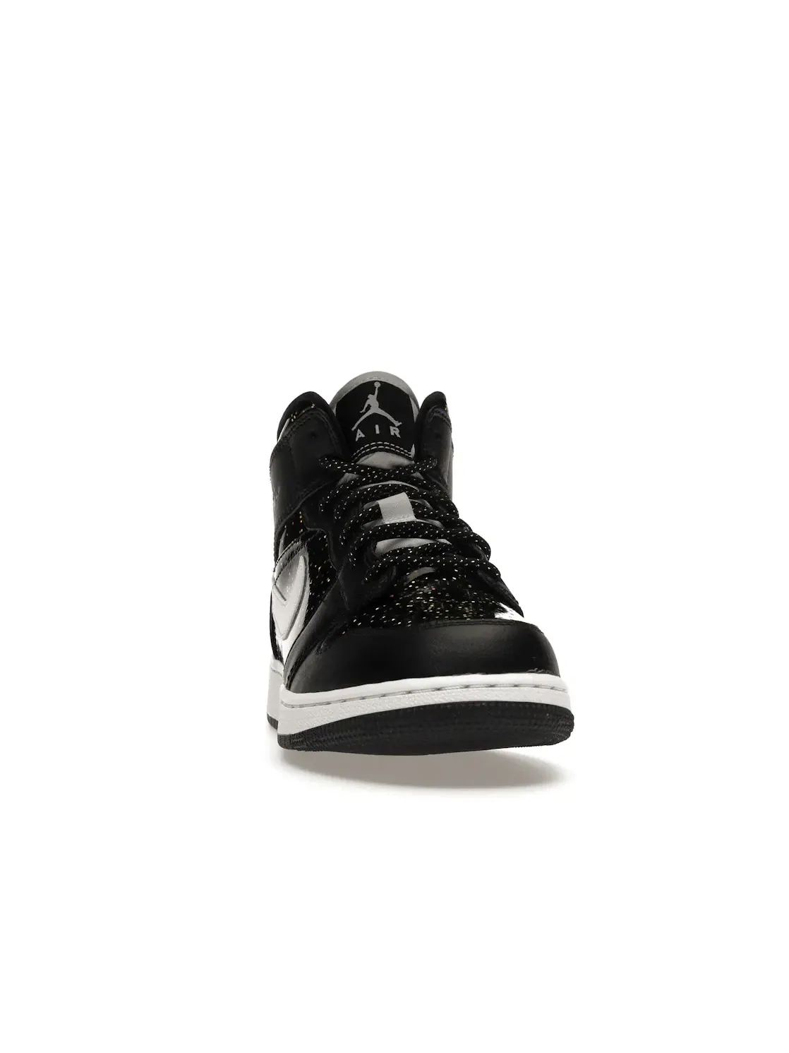 Детские кроссовки с принтом Jordan 1 Mid Jordan — изображение 2 из 4, черный/белый