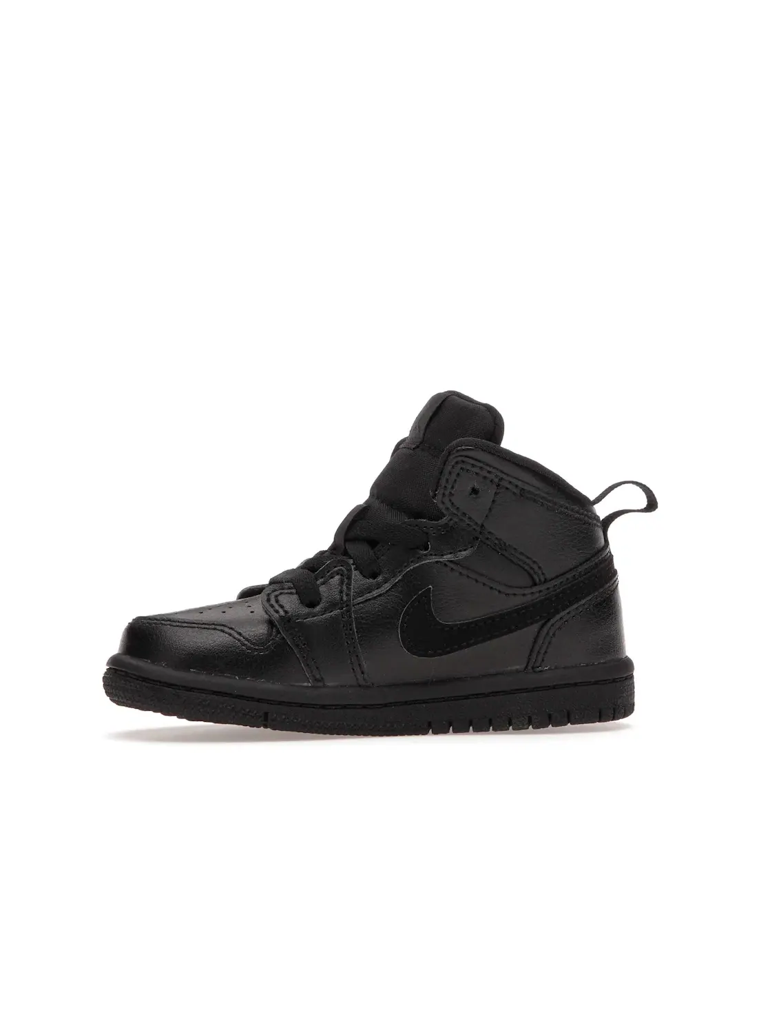 Детские кроссовки Lifestyle Jordan 1 Mid Black Jordan — изображение 3 из 4, черный черный черный
