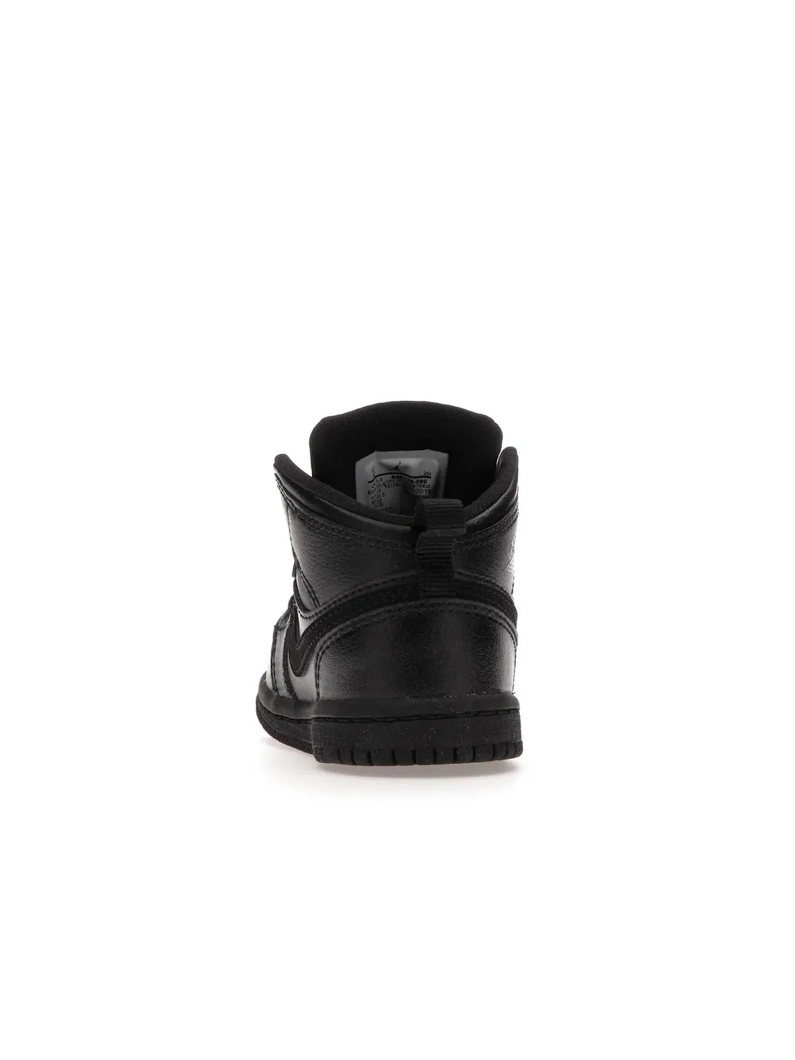 Детские кроссовки Lifestyle Jordan 1 Mid Black Jordan — изображение 4 из 4, черный черный черный