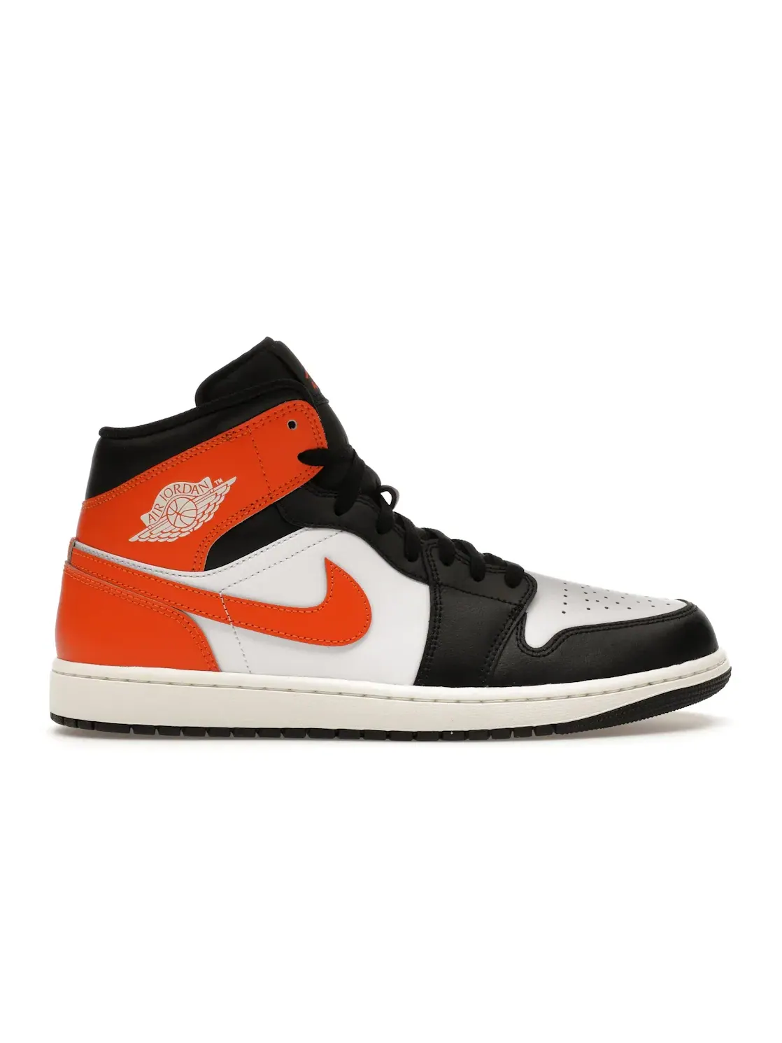 Мужские кроссовки Lifestyle Jordan 1 Mid Jordan — изображение 1 из 4, белый//черный