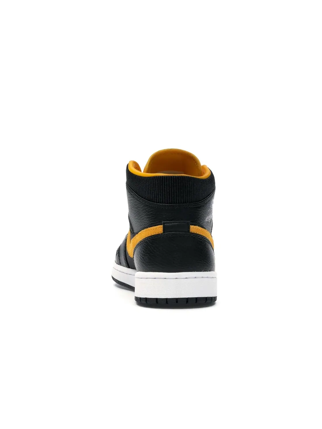 Мужские кроссовки классические Jordan 1 Mid Jordan — изображение 4 из 4, черный/золотистый-белый