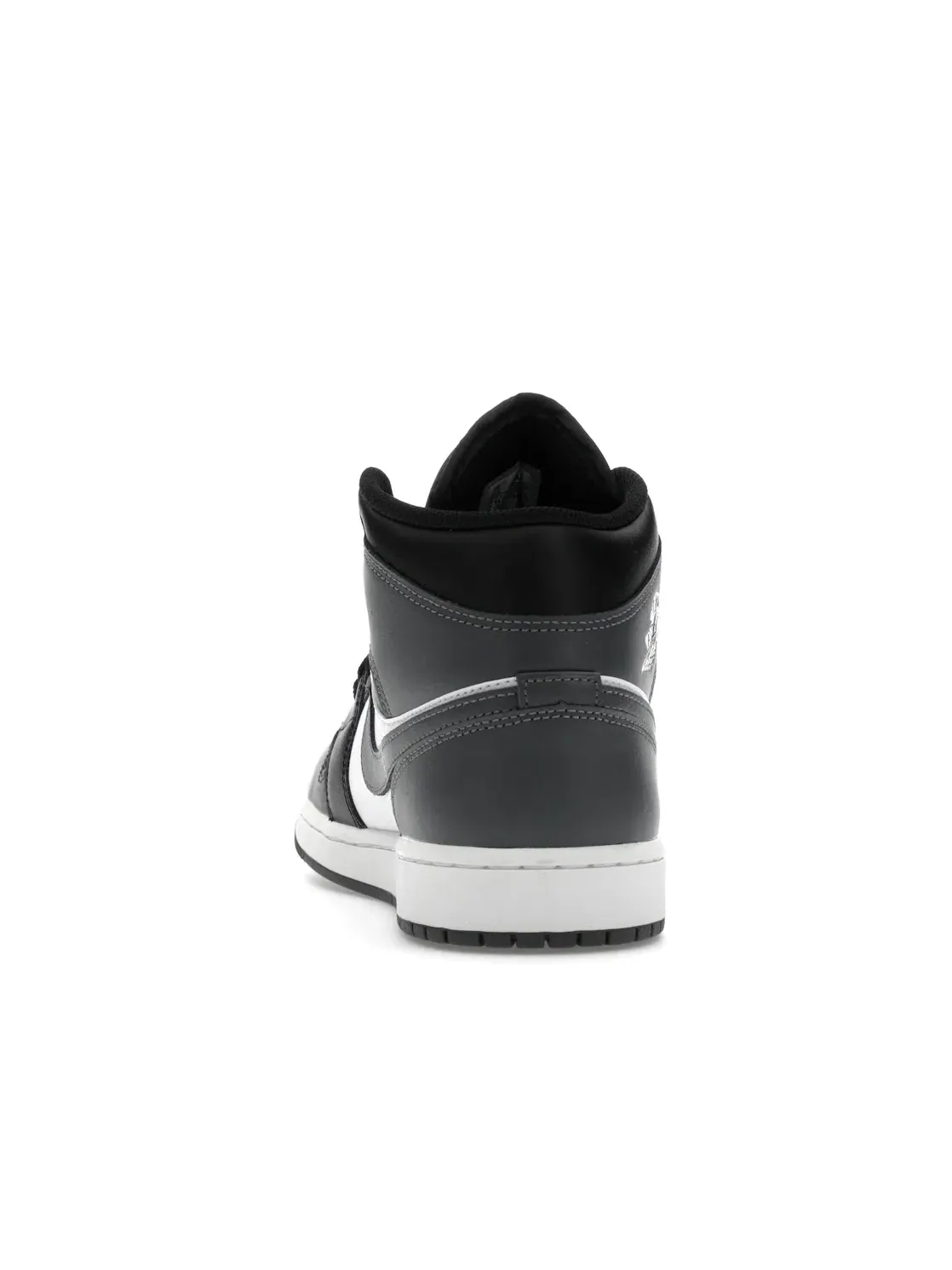 Мужские кроссовки с кожаным верхом Jordan 1 Mid — изображение 4 из 4, черный/белый/серый