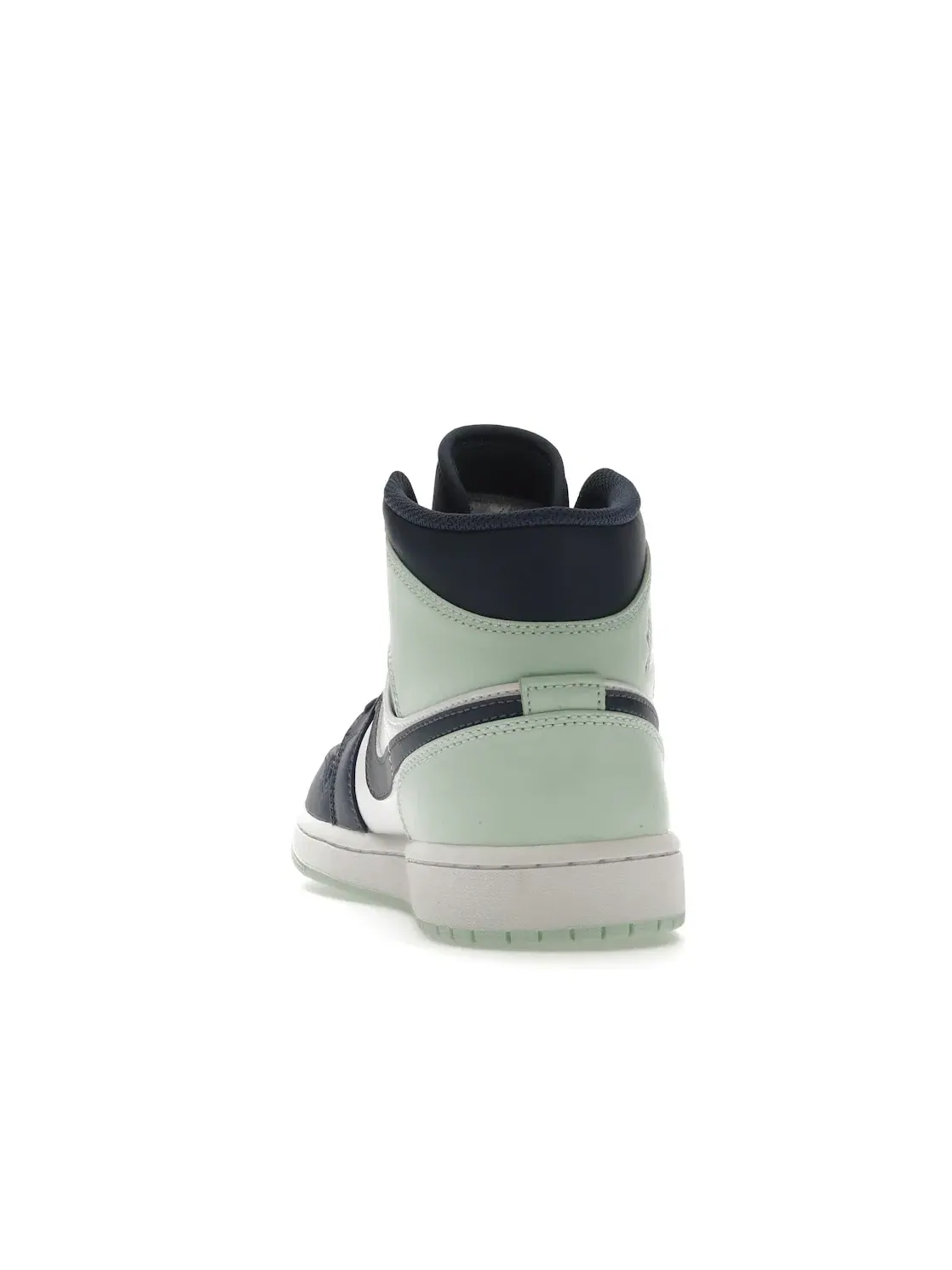 Мужские кроссовки Lifestyle с perforated toebox Jordan 1 Mid Jordan — изображение 4 из 4, темно-синий/-белый