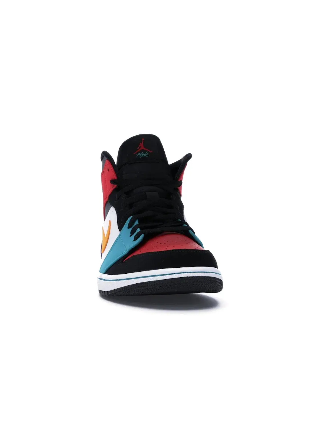 Мужские кроссовки с разноцветным верхом Jordan 1 Mid Jordan — изображение 2 из 4