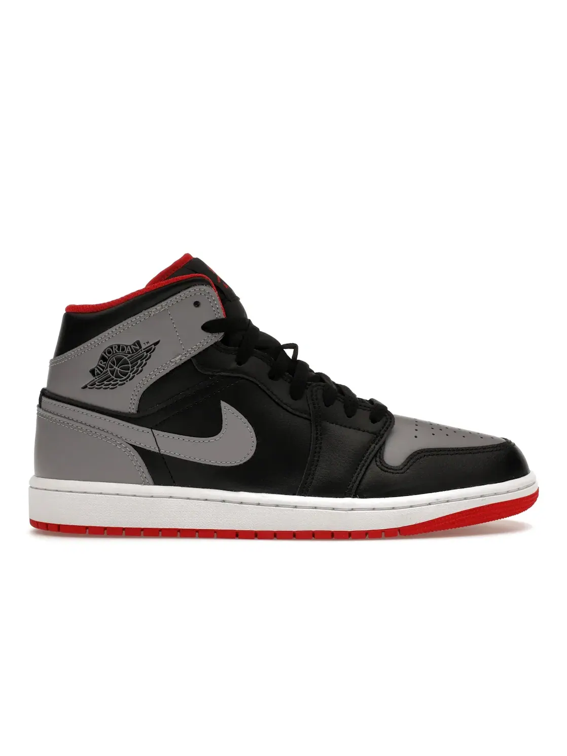 Мужской кроссовки повседневные с кожаным верхом Jordan 1 Mid — изображение 1 из 4