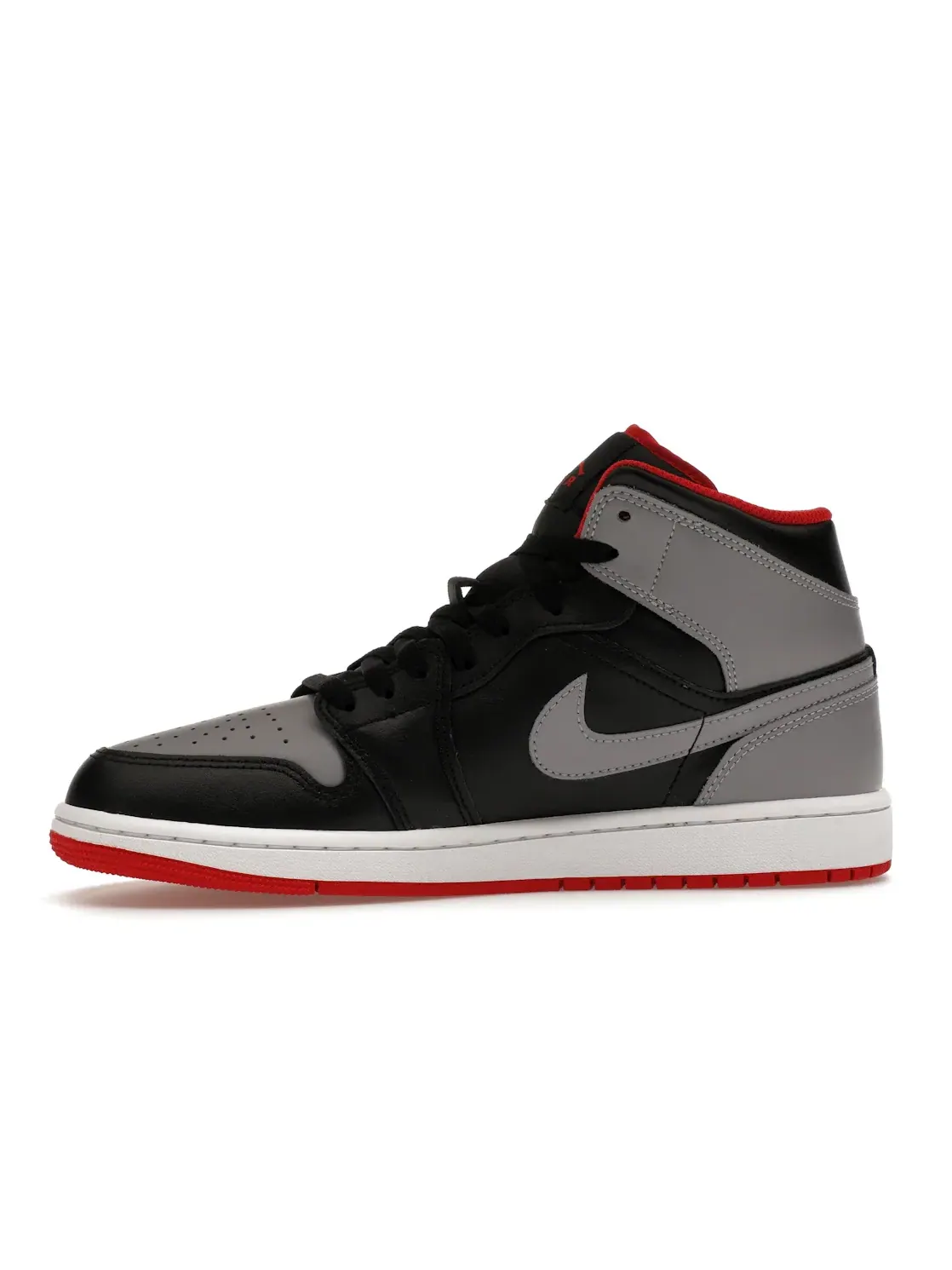 Мужской кроссовки повседневные с кожаным верхом Jordan 1 Mid — изображение 3 из 4