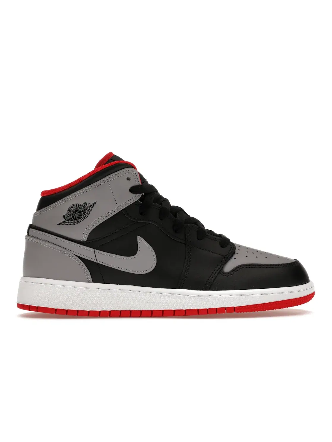 Детские кроссовки Lifestyle с перфорированным носком Jordan 1 Mid Jordan — изображение 1 из 4