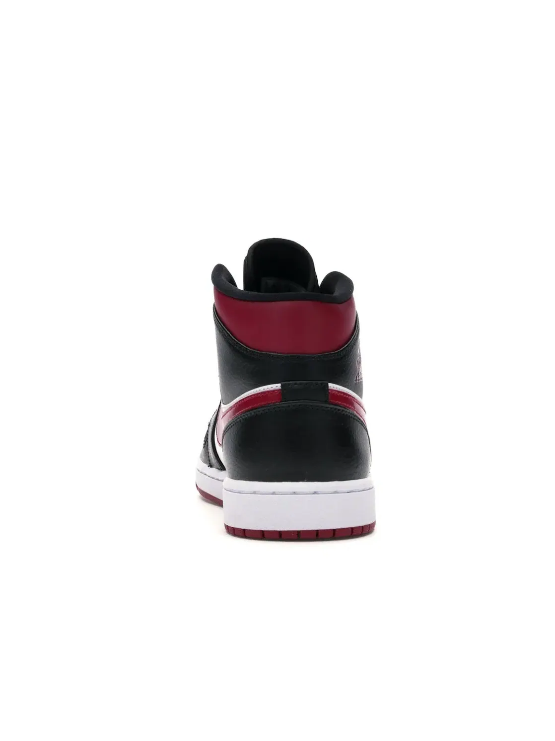 Мужские кроссовки Lifestyle Jordan 1 Mid Bred Toe Jordan — изображение 4 из 4, черный/красный-белый