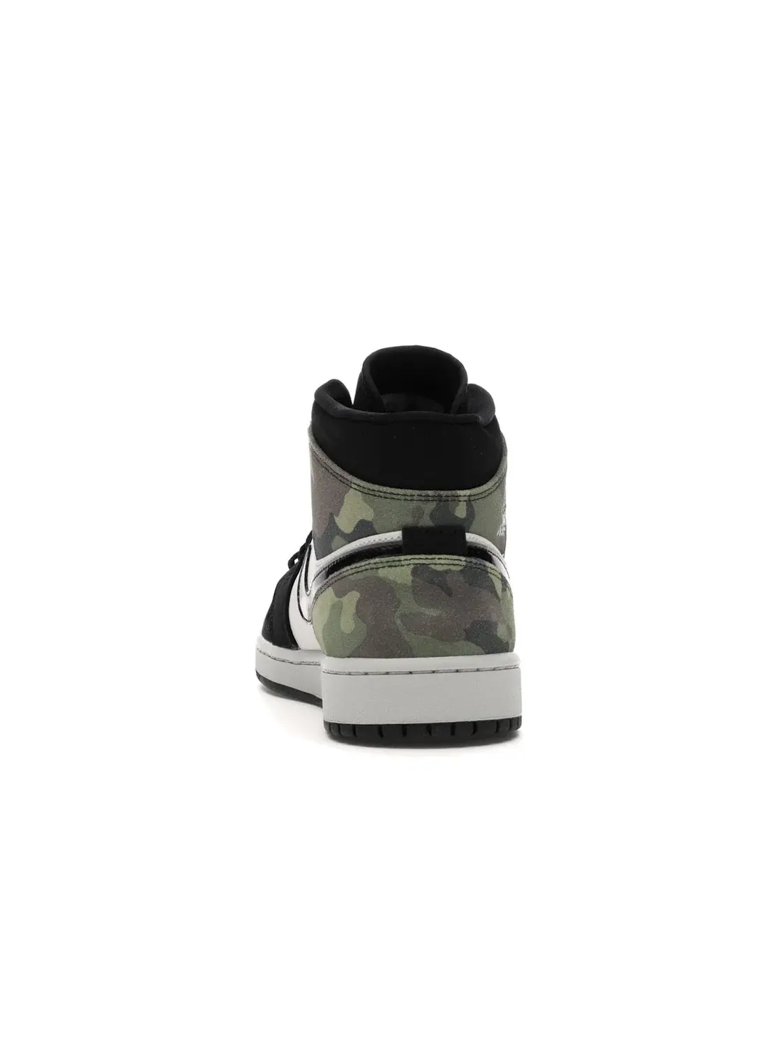Мужские кроссовки с камуфляжным принтом Jordan 1 Mid Jordan — изображение 4 из 4, светлый/черный