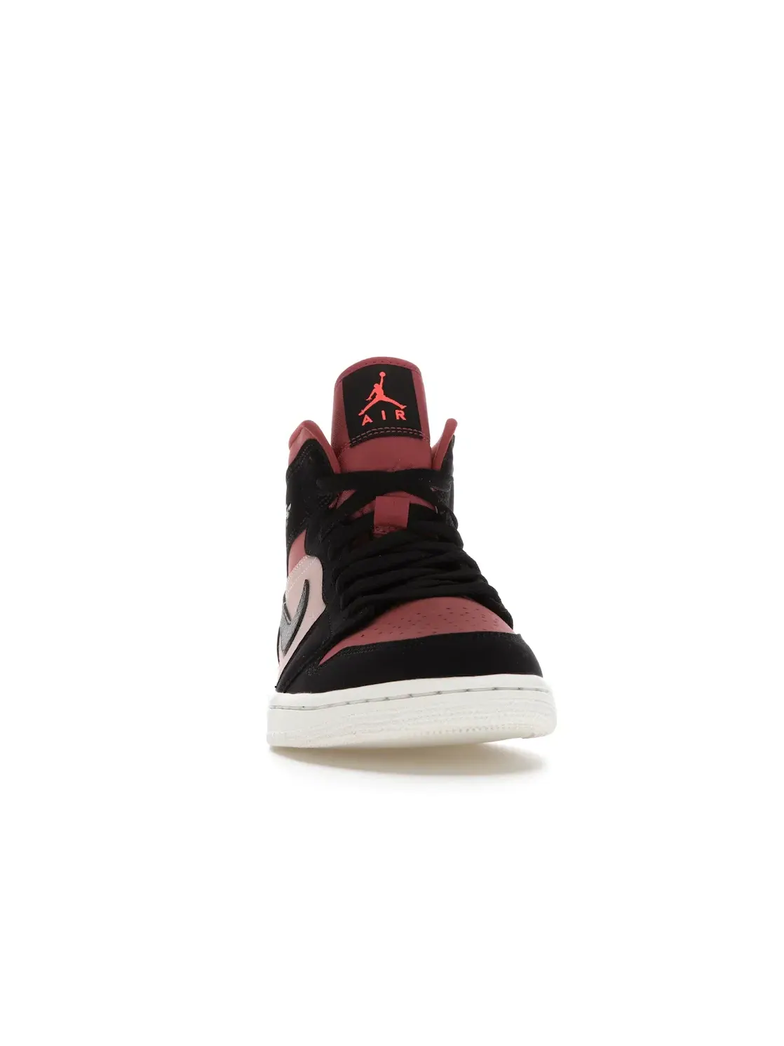 Женские кроссовки Lifestyle с состаренными элементами Jordan 1 Mid — изображение 2 из 4, бежевый/черный