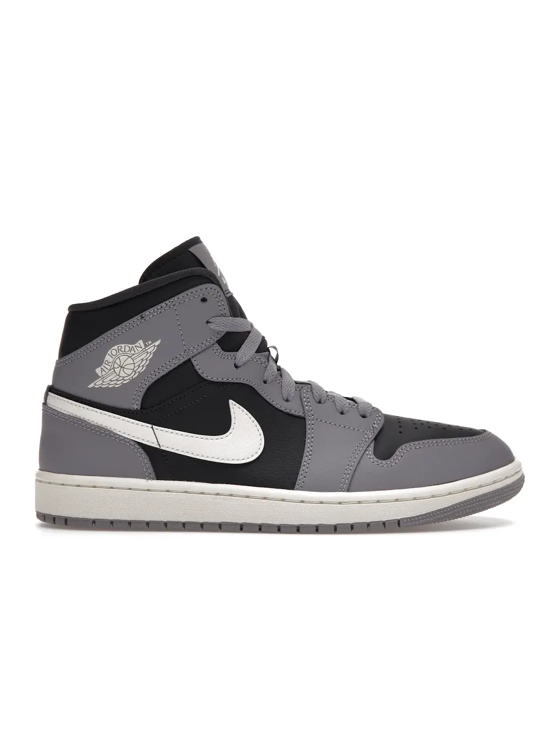 Женские кроссовки высокие Jordan 1 Mid Jordan — изображение 1 из 4, серый