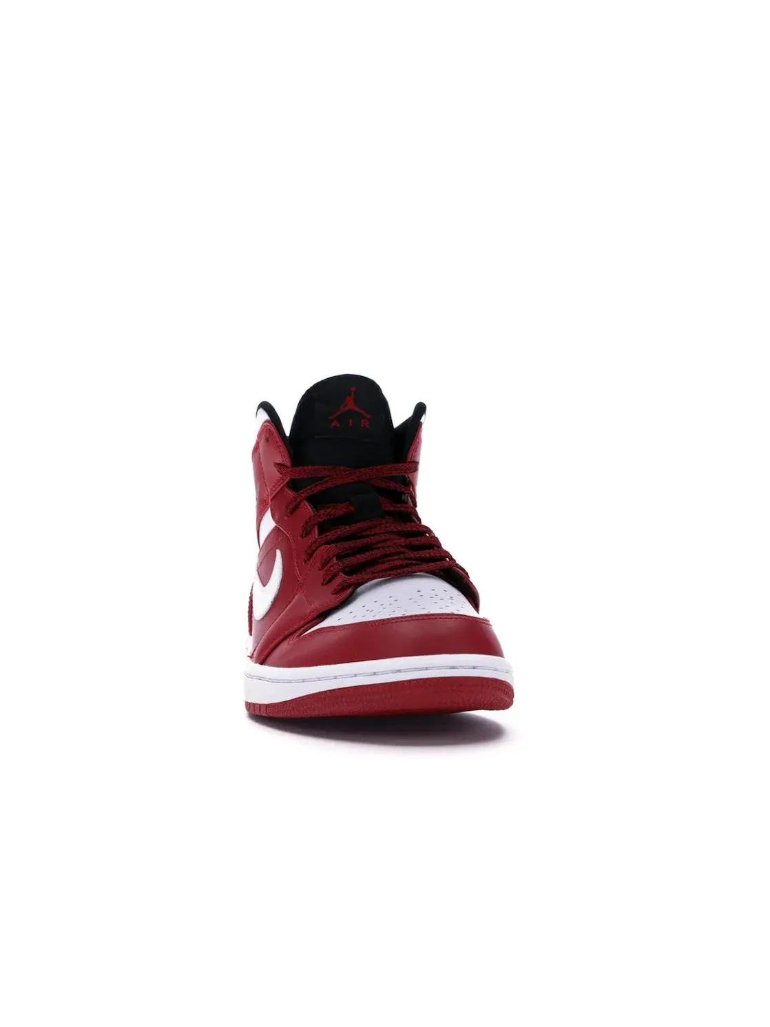 Мужские кроссовки в стиле ретро с моделью Jordan 1 Mid Jordan — изображение 2 из 4, красный/белый-черный