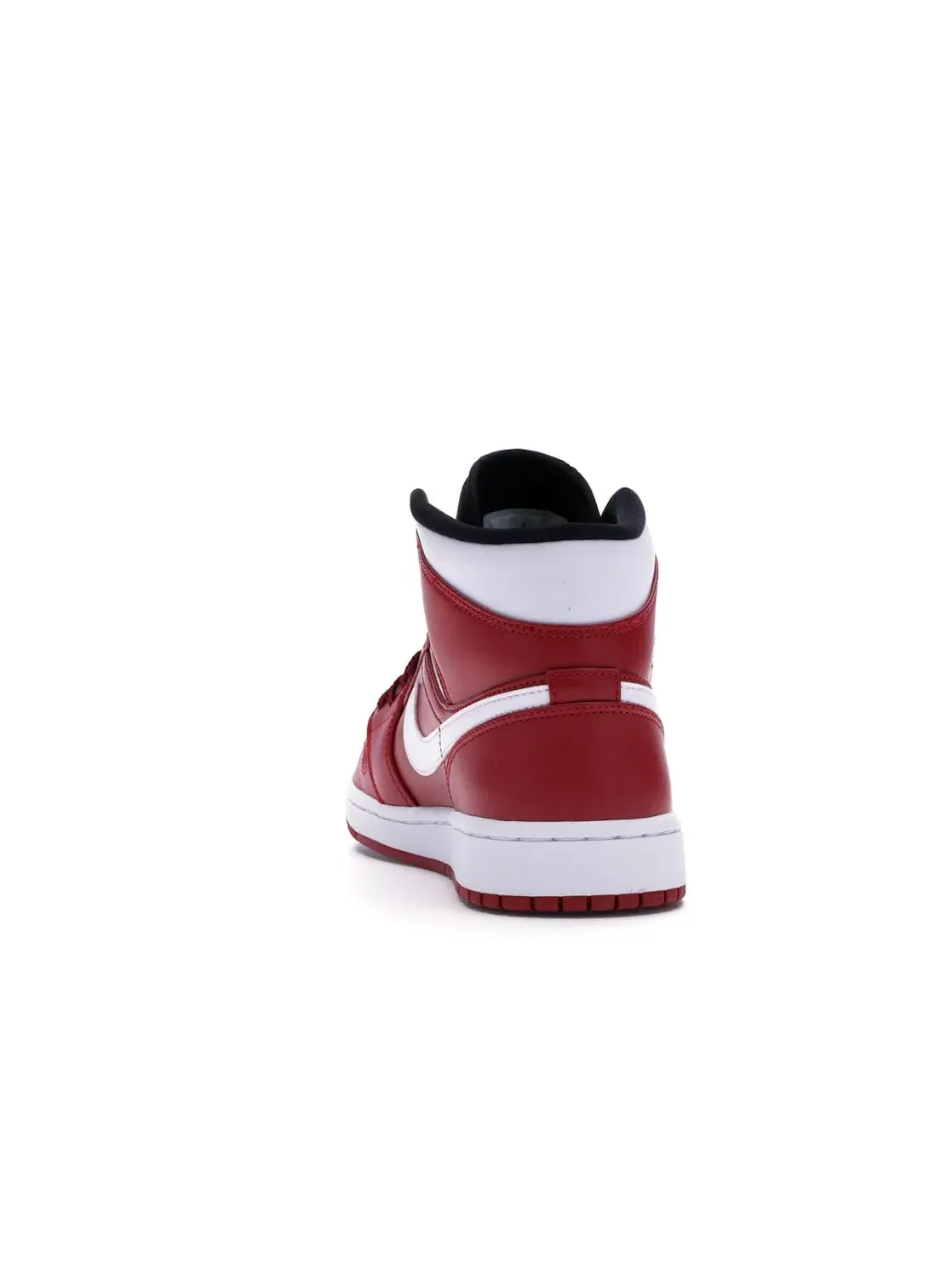 Мужские кроссовки в стиле ретро с моделью Jordan 1 Mid Jordan — изображение 4 из 4, красный/белый-черный