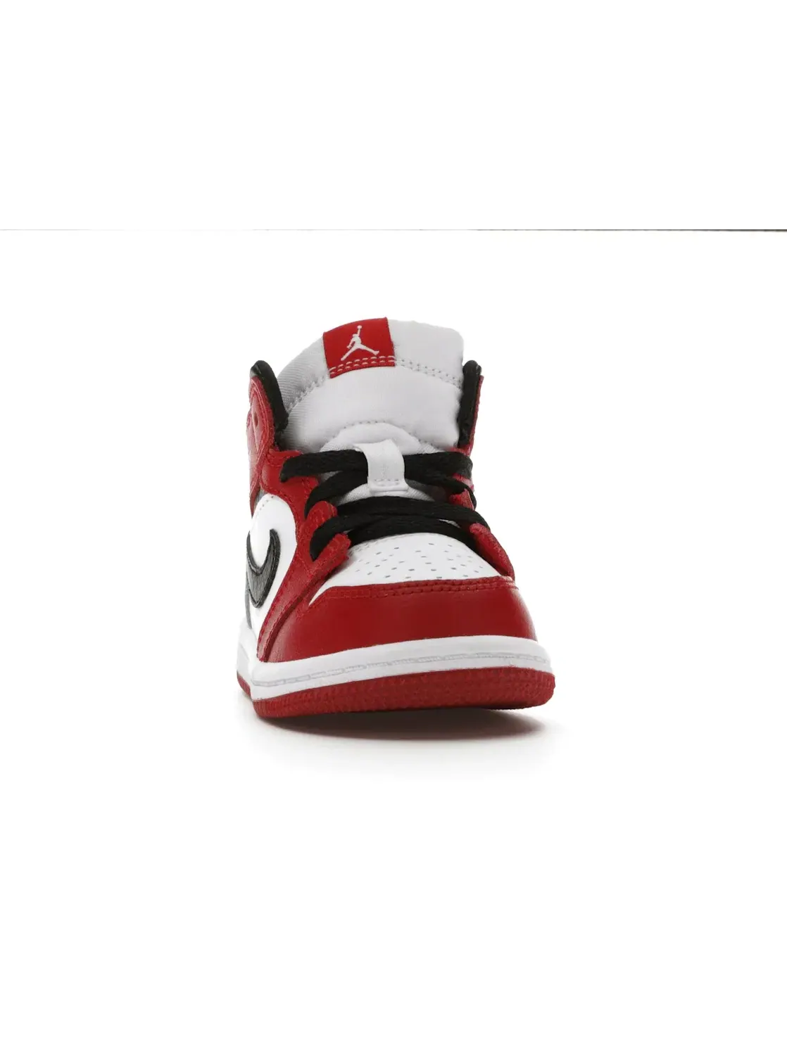 Детские кроссовки Lifestyle Jordan 1 Mid Jordan — изображение 2 из 4, белый/красный-черный