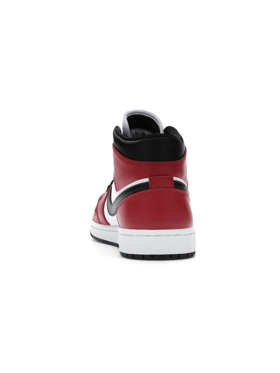 Мужские кроссовки из кожи и нейлона Jordan 1 Mid Jordan — изображение 4 из 4, черный красный белый