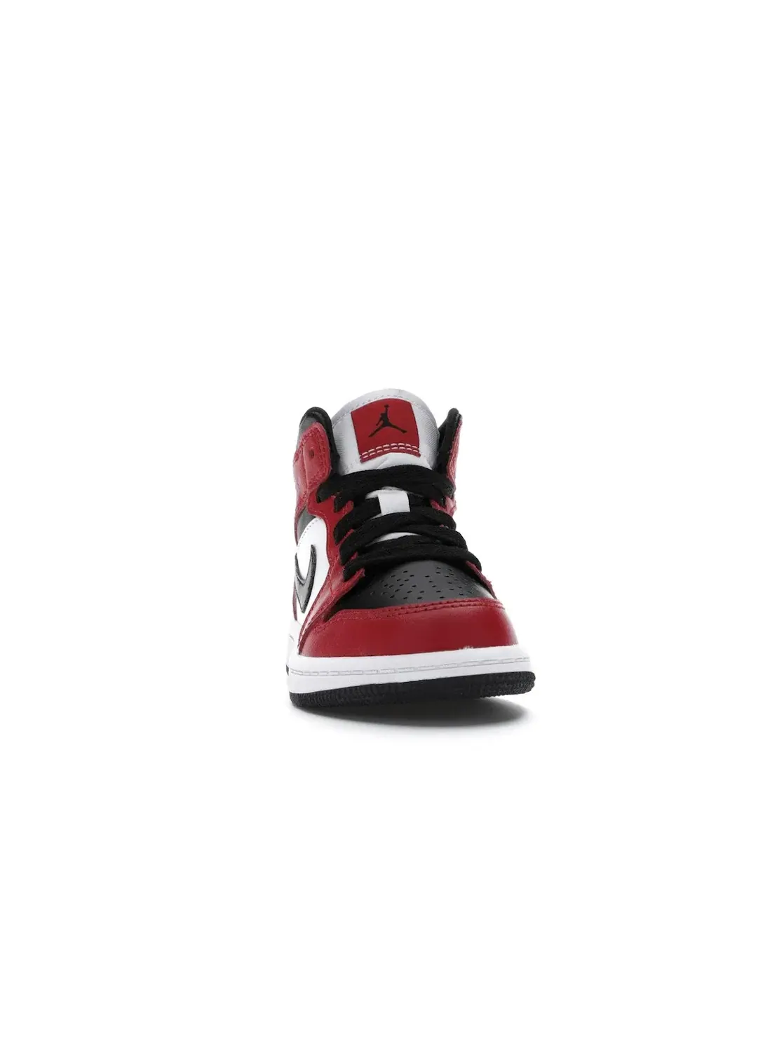 Детские кроссовки Lifestyle с принтом Jordan 1 Mid Chicago Toe (PS) Jordan — изображение 2 из 4, черный красный-черный