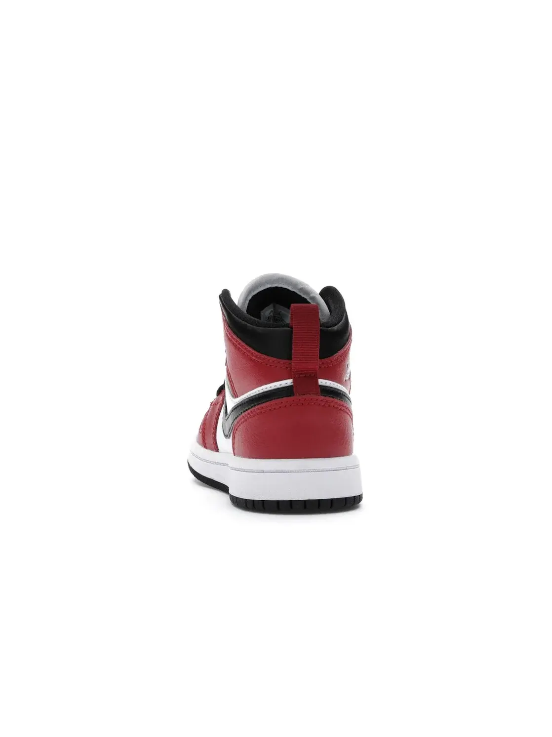 Детские кроссовки Lifestyle с принтом Jordan 1 Mid Chicago Toe (PS) Jordan — изображение 4 из 4, черный красный-черный