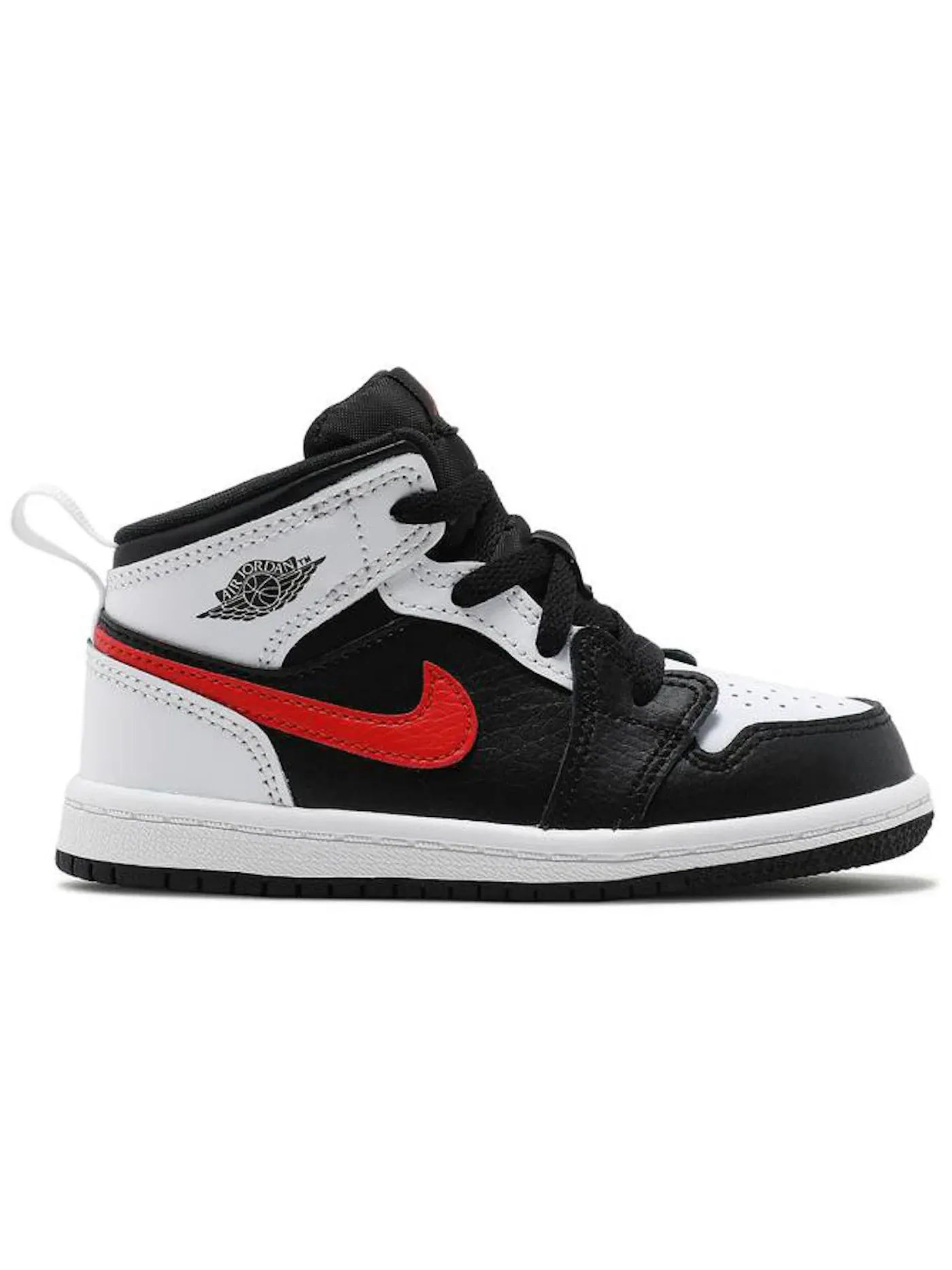 Детские кроссовки Lifestyle Jordan 1 Mid Jordan — изображение 1 из 1, черный/красный/белый