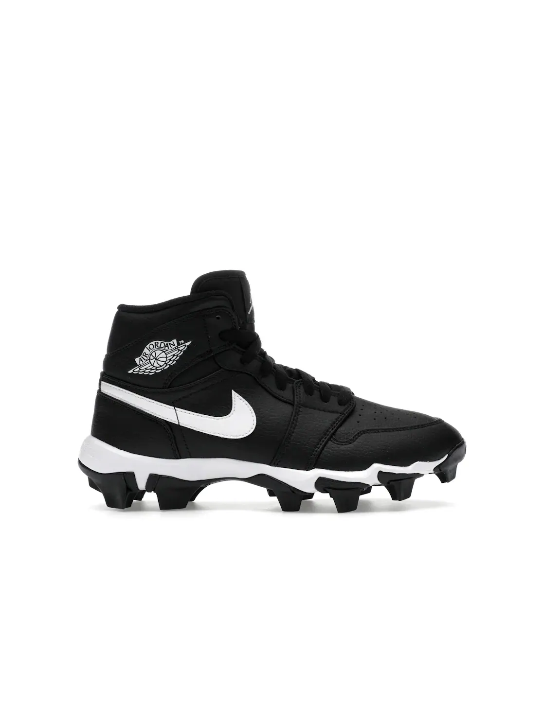Детские кроссовки Lifestyle Jordan 1 Mid Cleat Jordan — изображение 1 из 4, черный/белый/белый