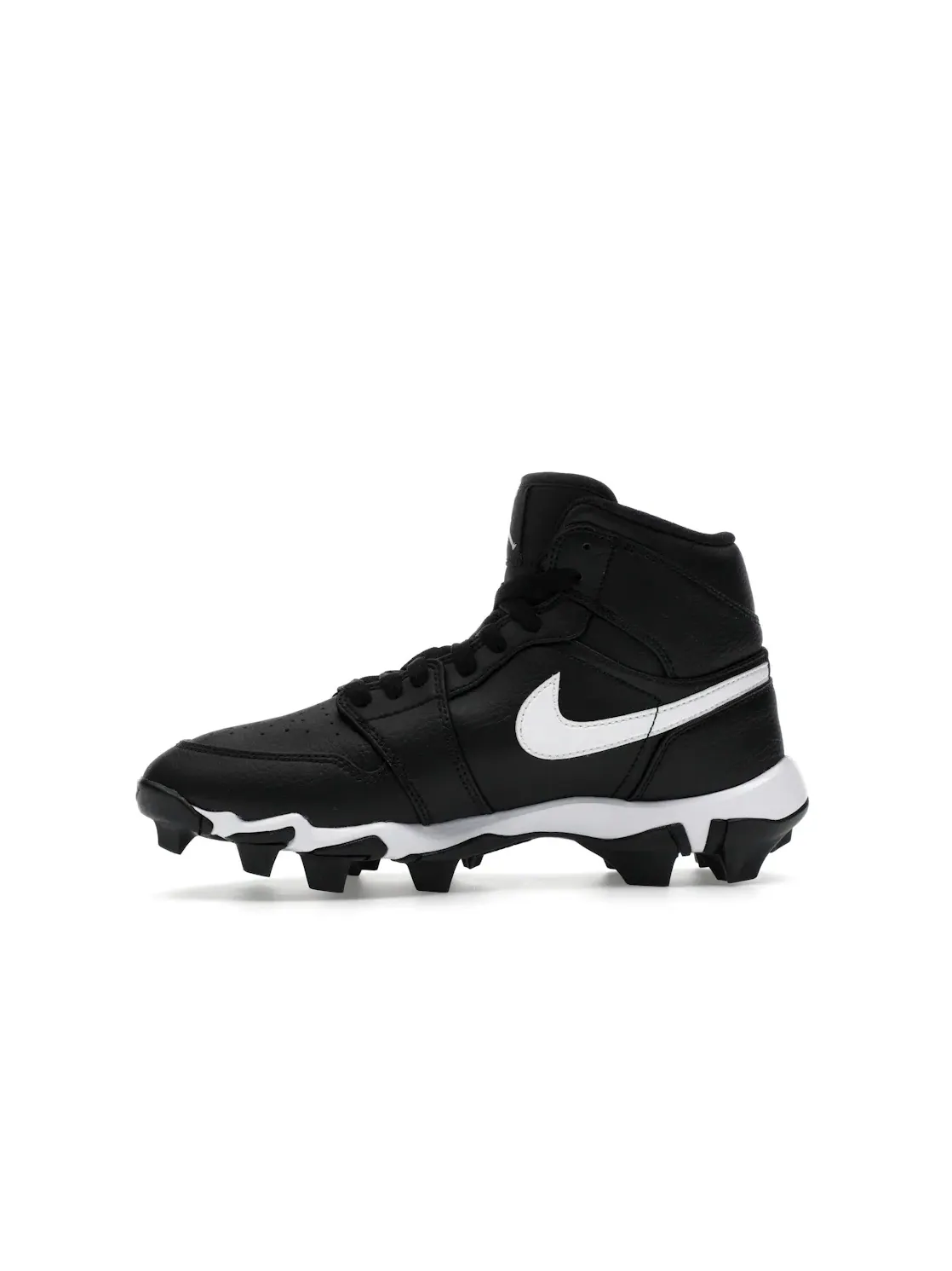 Детские кроссовки Lifestyle Jordan 1 Mid Cleat Jordan — изображение 3 из 4, черный/белый/белый