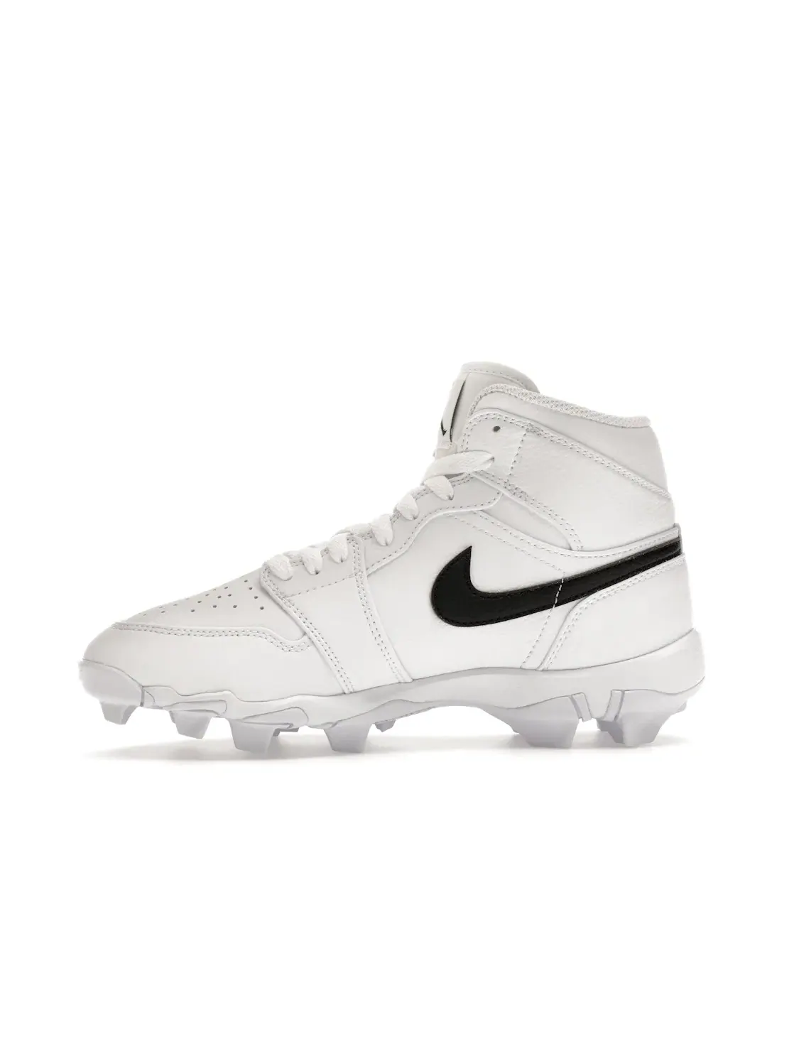 Детские кроссовки Lifestyle Jordan 1 Mid Cleat Jordan — изображение 3 из 4, белый/черный/черный