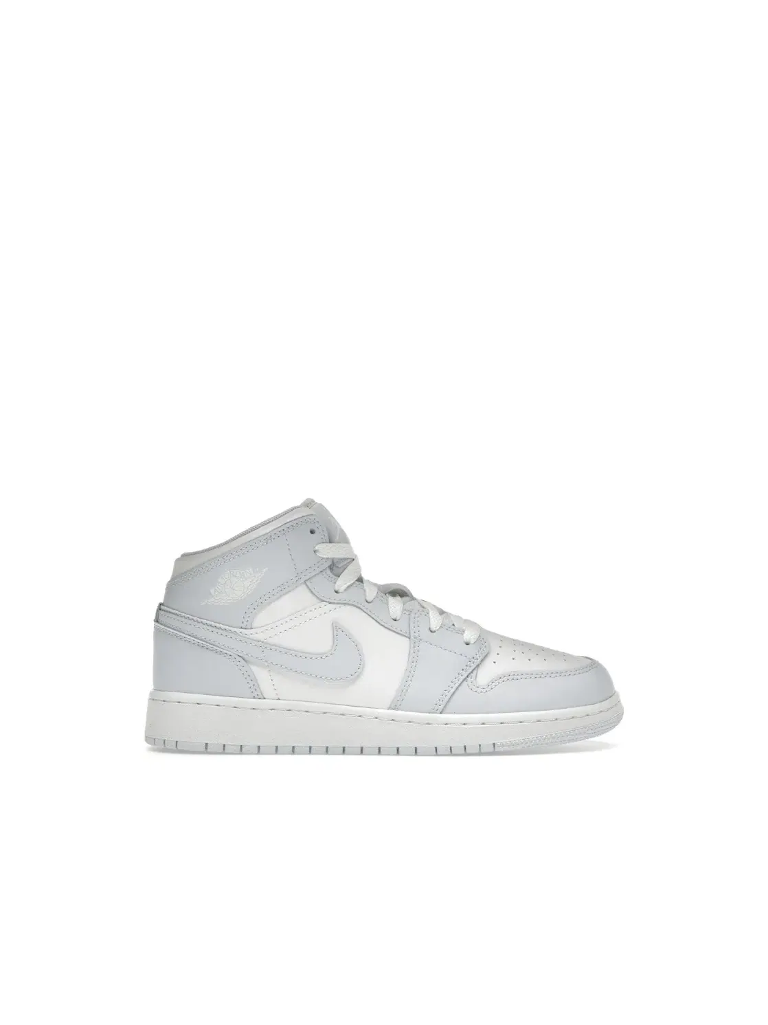Детские кроссовки Lifestyle Jordan 1 Mid — изображение 1 из 4, серый/белый