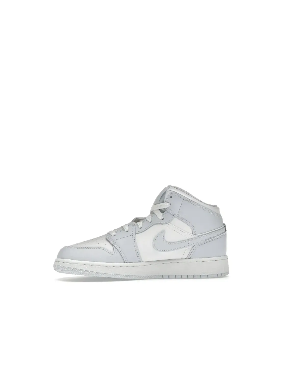 Детские кроссовки Lifestyle Jordan 1 Mid — изображение 3 из 4, серый/белый