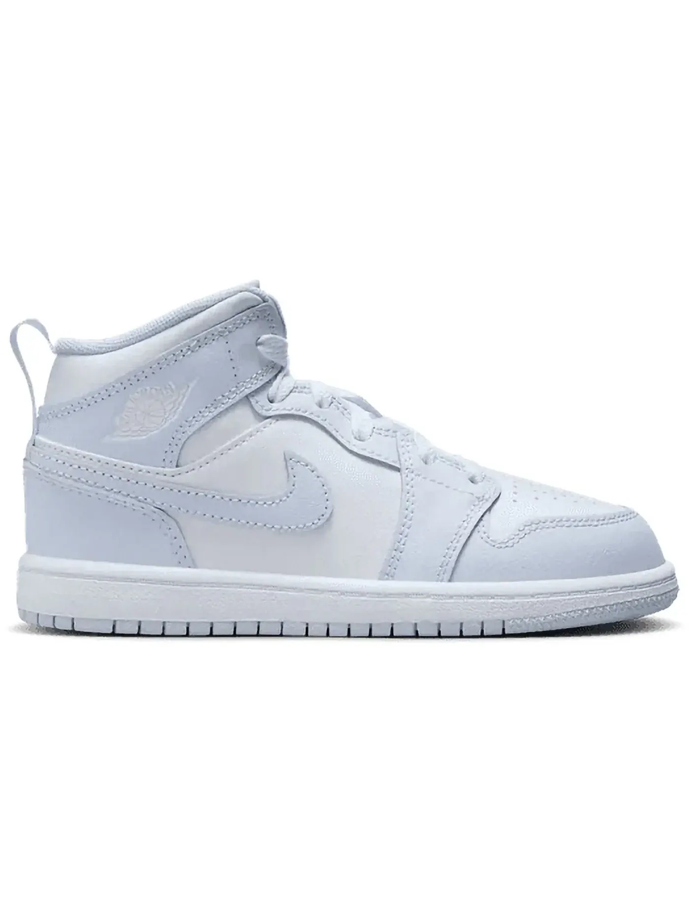 Детские кроссовки Lifestyle Jordan 1 Mid Jordan — изображение 1 из 1, серый/белый