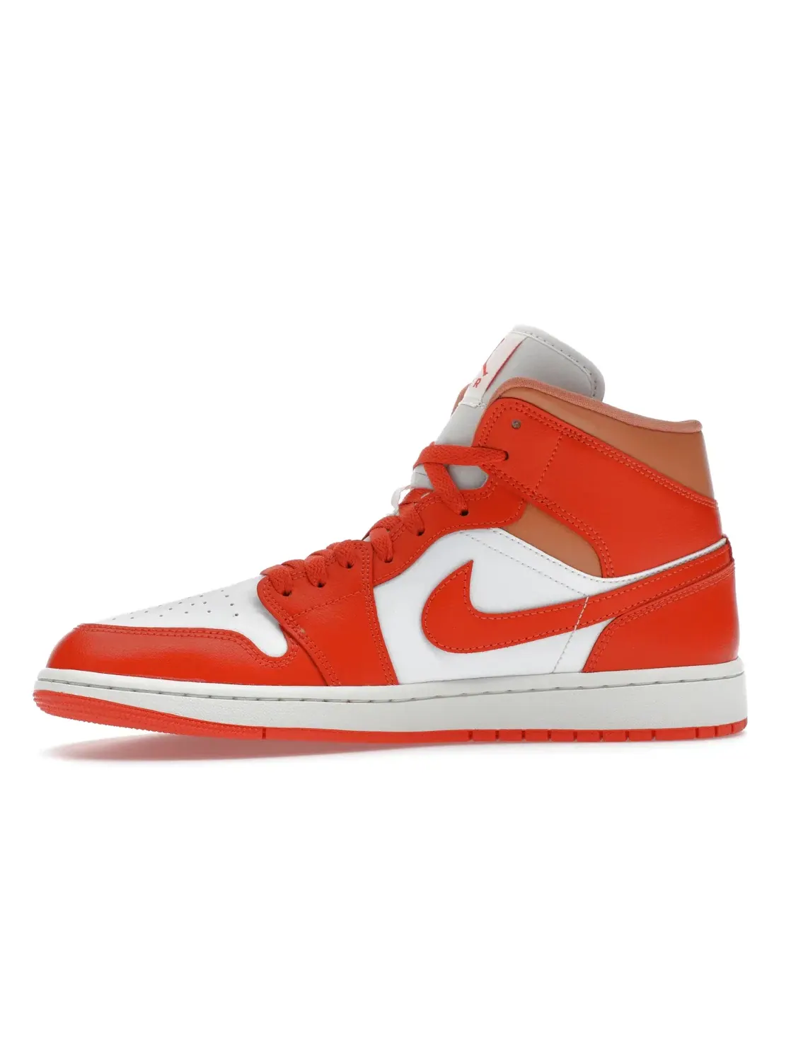 Женские кроссовки Lifestyle Jordan 1 Mid Jordan — изображение 3 из 4, белый/коричневый