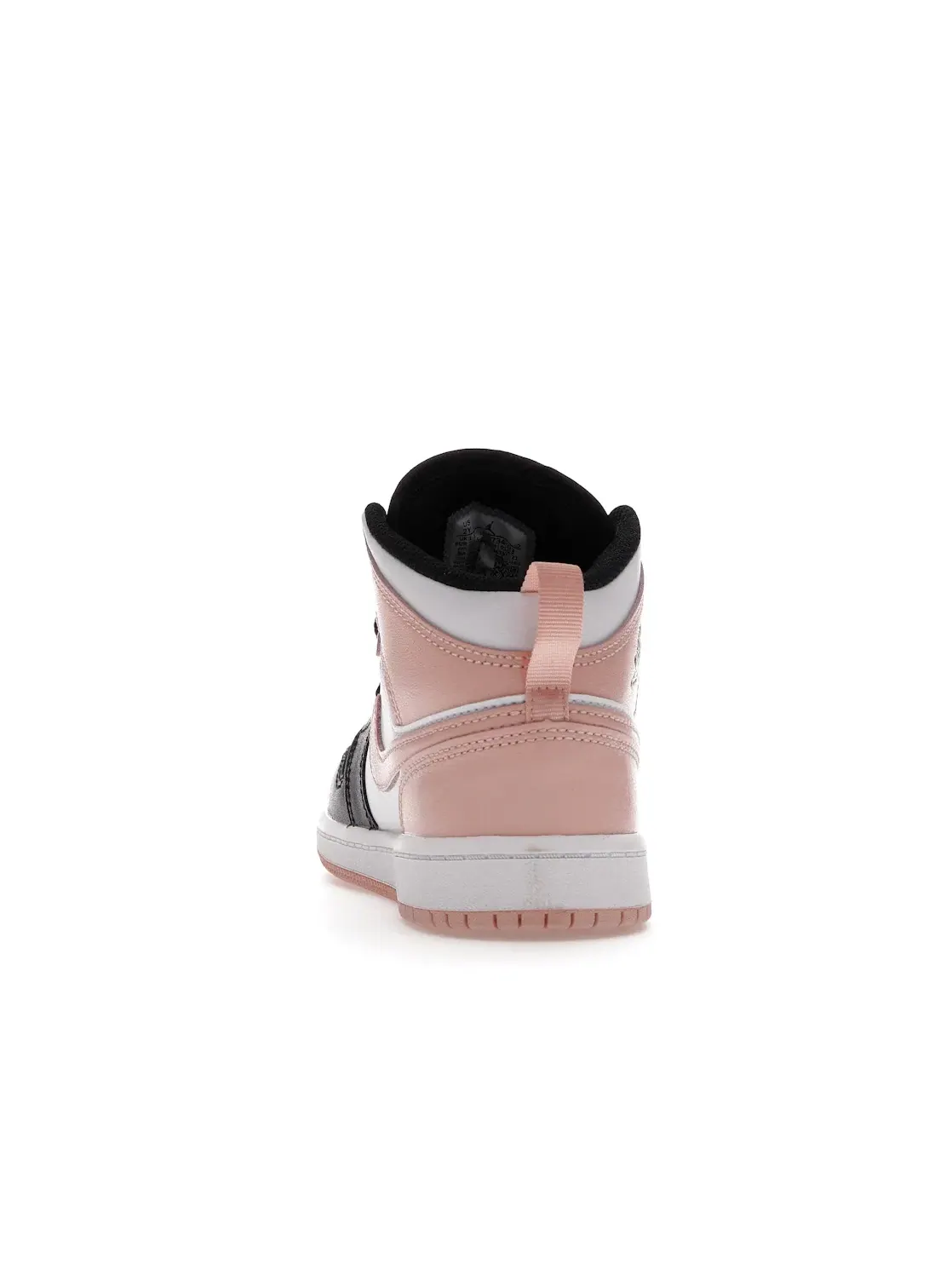 Детские кроссовки Lifestyle Jordan 1 Mid — изображение 4 из 4, белый/оранжевый-черный