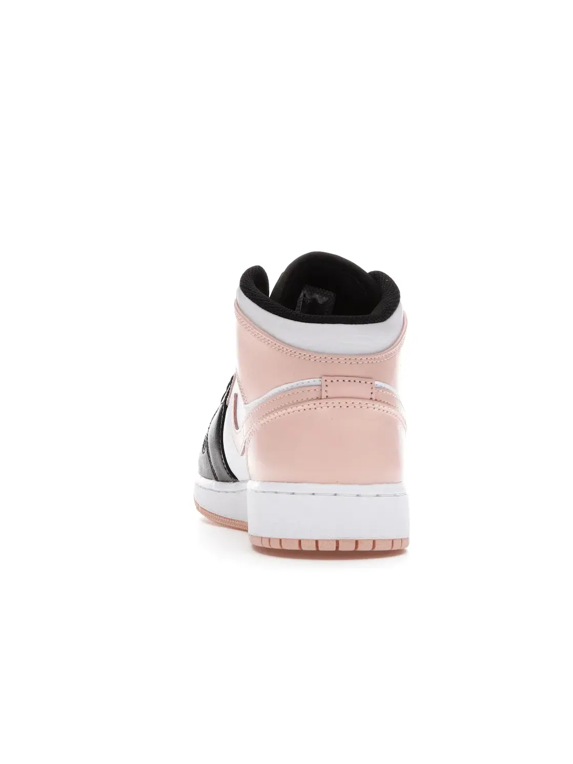 Детские кроссовки Lifestyle с цветной вставкой Jordan 1 Mid — изображение 4 из 4, белый/оранжевый-черный