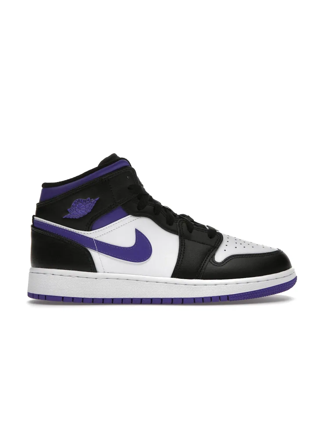 Детские кроссовки с кожаным верхом Jordan 1 Mid Jordan — изображение 1 из 4