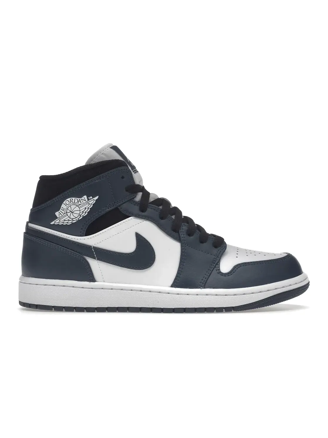 Мужской кед Jordan 1 Mid Armory Navy Jordan — изображение 1 из 4, темно-синий/белый-черный