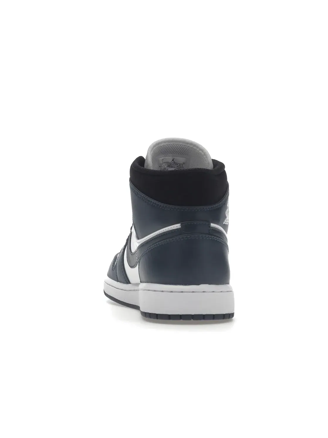 Мужской кед Jordan 1 Mid Armory Navy Jordan — изображение 4 из 4, темно-синий/белый-черный