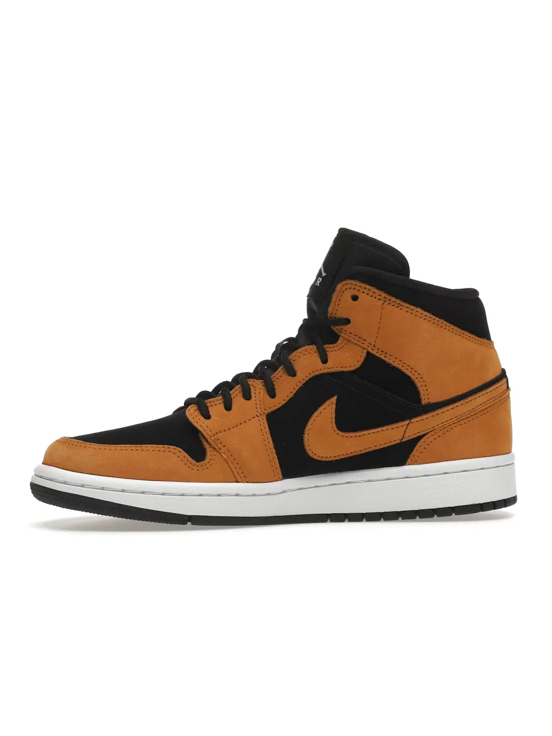 Женские кроссовки Lifestyle с принтом Jordan 1 Mid Desert Ochre — изображение 3 из 4, черный