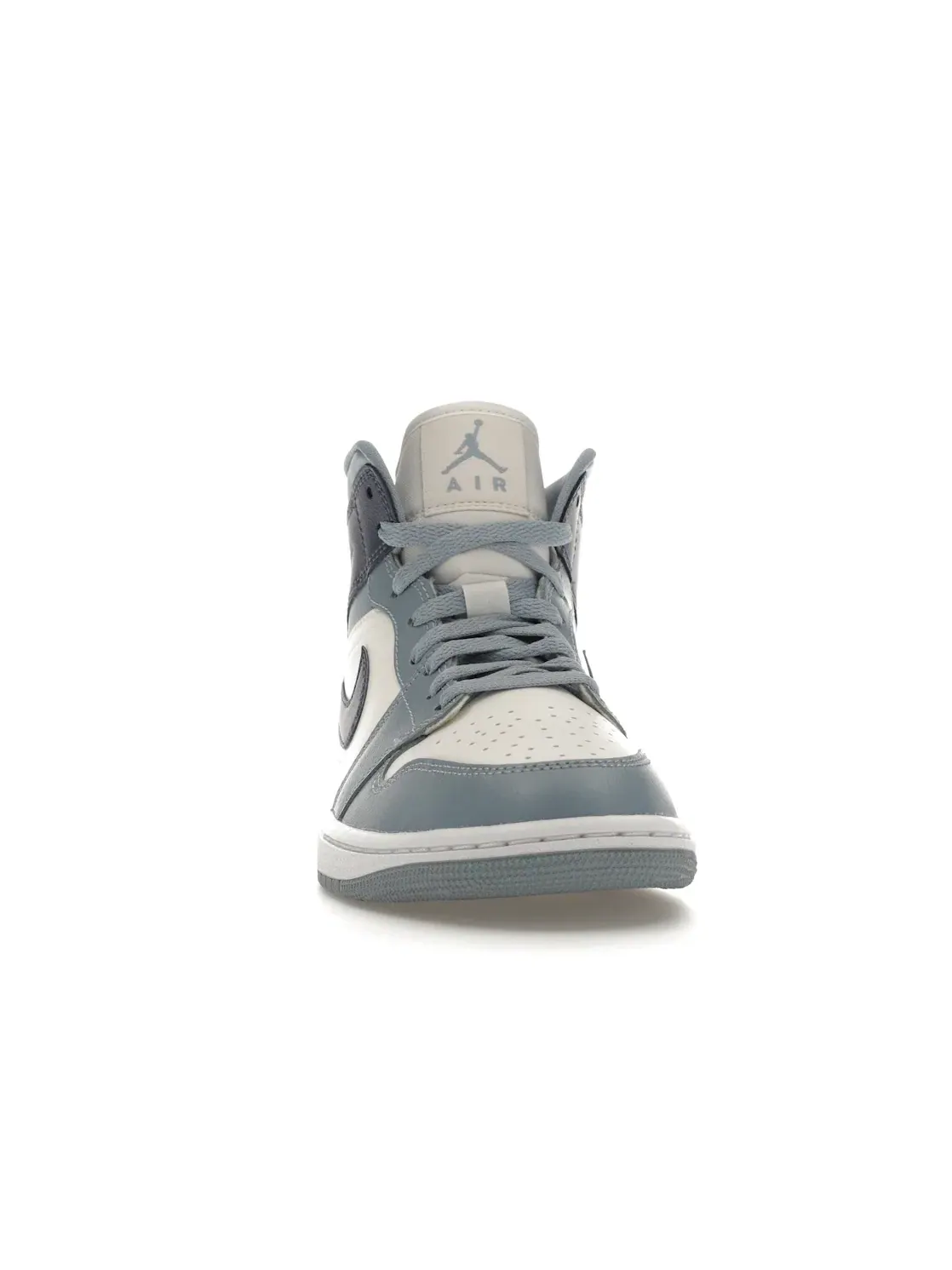 Женские кроссовки Lifestyle с цветовой блокировкой Jordan 1 Mid — изображение 2 из 4, синий-синий серый