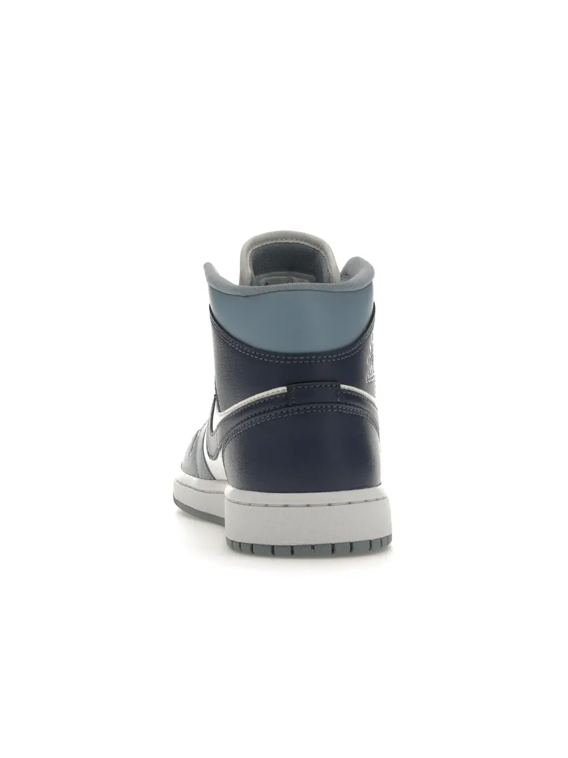 Женские кроссовки Lifestyle с цветовой блокировкой Jordan 1 Mid — изображение 4 из 4, синий-синий серый