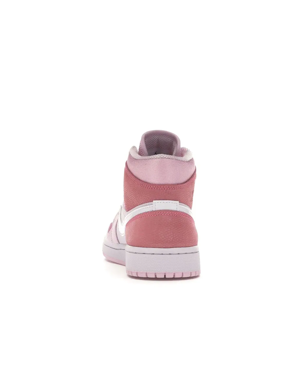 Женские кроссовки с принтом Jordan 1 Mid Jordan — изображение 4 из 4, розовый/белый-розовый