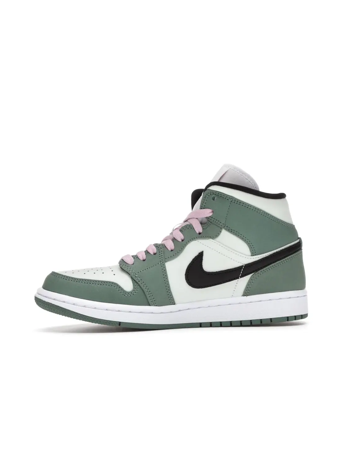 Женские кроссовки Lifestyle с принтом Jordan 1 Mid Dutch Green — изображение 3 из 4, зеленый/черный-зеленый