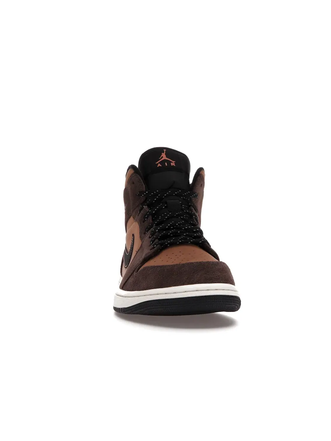 Мужские кроссовки с замшевыми вставками Jordan 1 Mid SE Jordan — изображение 2 из 4, темный/коричневый/черный